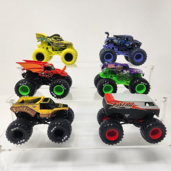 Lot of (6) Monster Jam Monster Trucks 1/64 (m) - Picture 2 of 8
